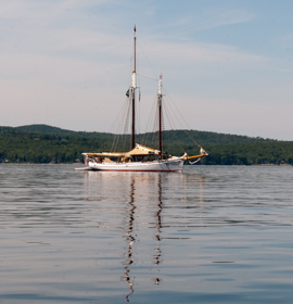 Shining Sails Bed & Breakfast, Monhegan Island, Maine.