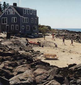 Shining Sails Bed & Breakfast, Monhegan Island, Maine.